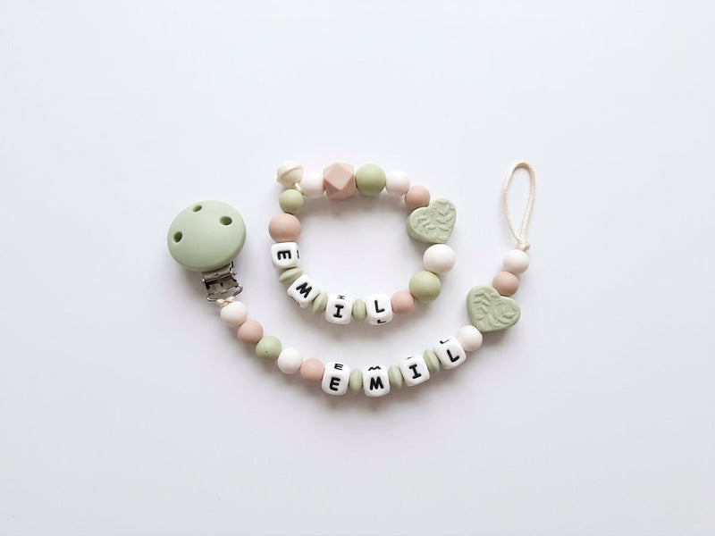 Nuggikette / Beissring Set