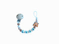 Nuggikette personalisiert mit Namen - Giraffe