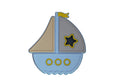 Beissanhänger Segelschiff
