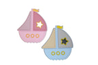 Beissanhänger Segelschiff