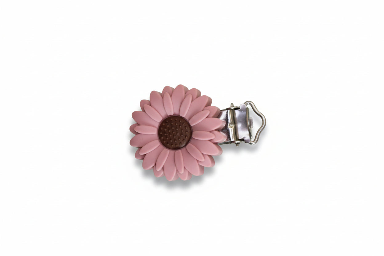 Silikon Befestigungsclip Blume