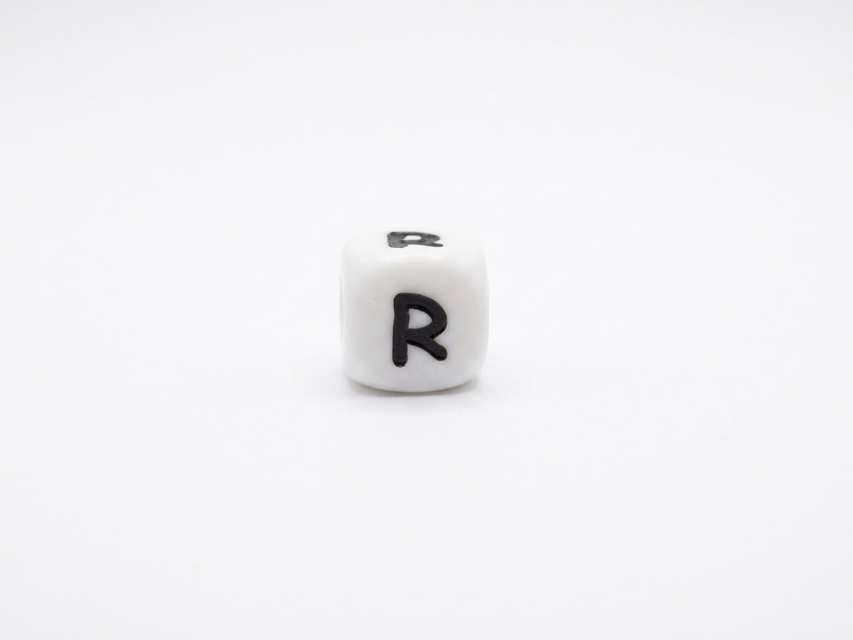 Silikonbuchstaben 12mm – Nuggikette selber machen / Schnullerkette DIY