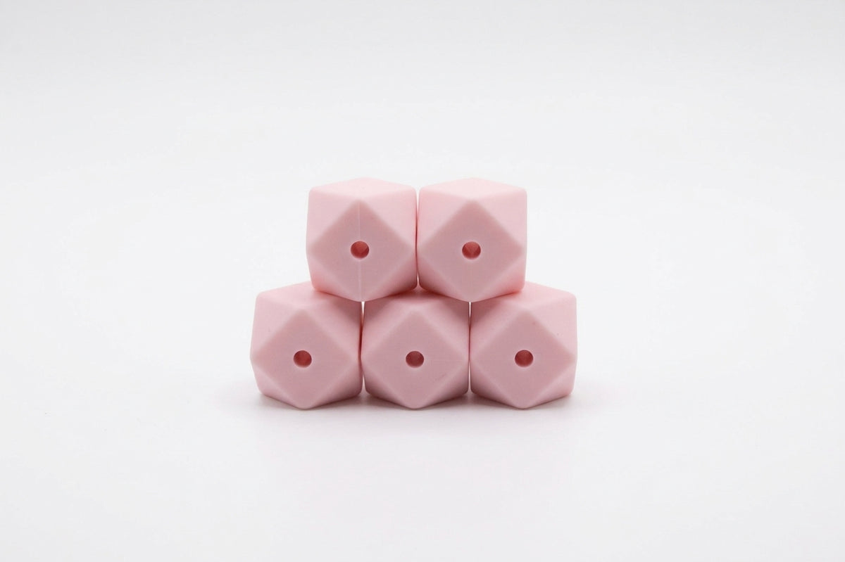 Hexagon 14mm Nuggikette selber machen / Schnullerkette DIY