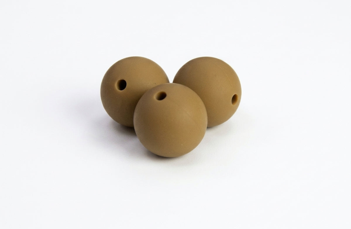 Silikonperlen 15mm Nuggikette selber machen / Schnullerkette DIY