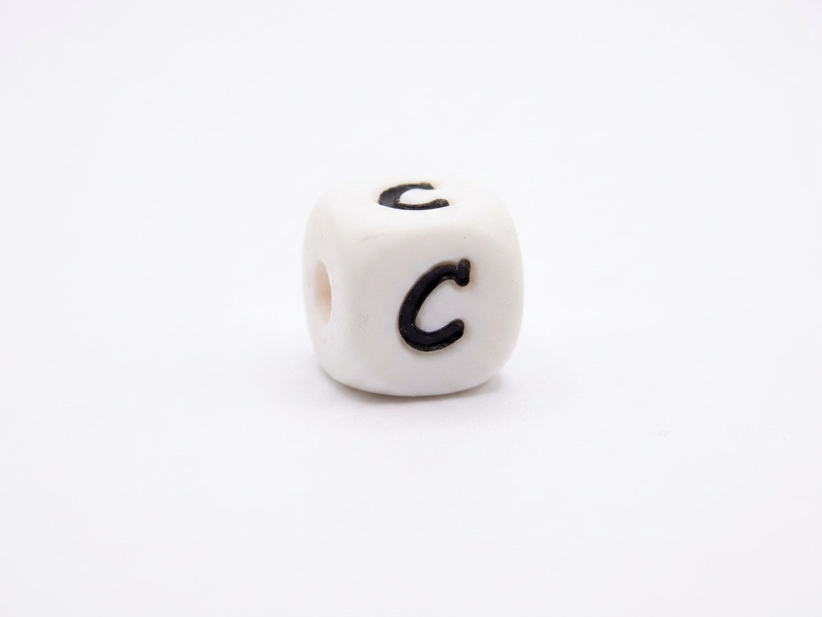 Silikonbuchstaben 12mm – Nuggikette selber machen / Schnullerkette DIY