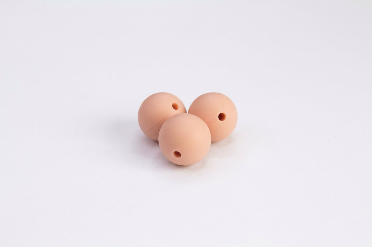 Silikonperlen 15mm Nuggikette selber machen / Schnullerkette DIY