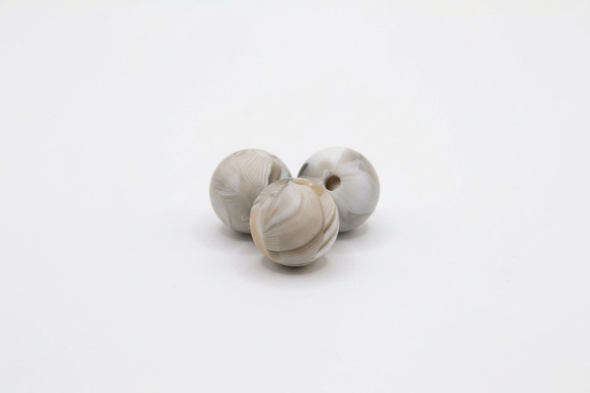 Silikonperlen 12mm Nuggikette selber machen / Schnullerkette DIY