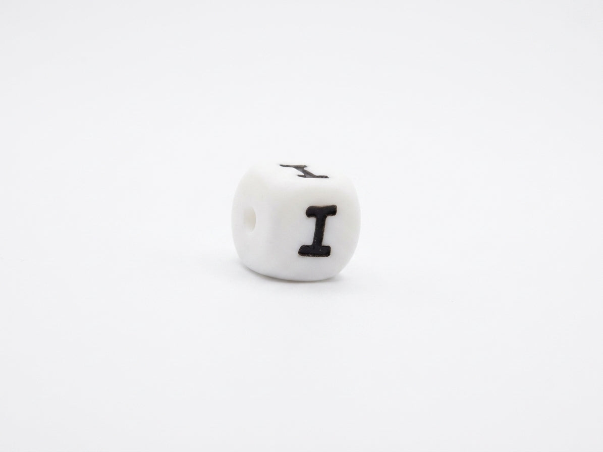 Silikonbuchstaben 10mm - Nuggikette selber machen / Schnullerkette DIY