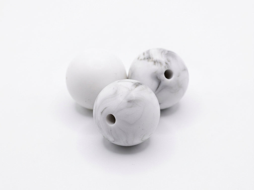 Silikonperlen Special 15mm Nuggikette selber machen / Schnullerkette DIY