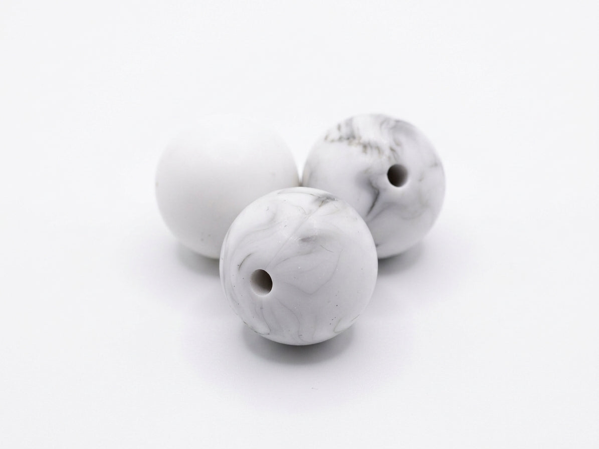 Silikonperlen Special 15mm Nuggikette selber machen / Schnullerkette DIY