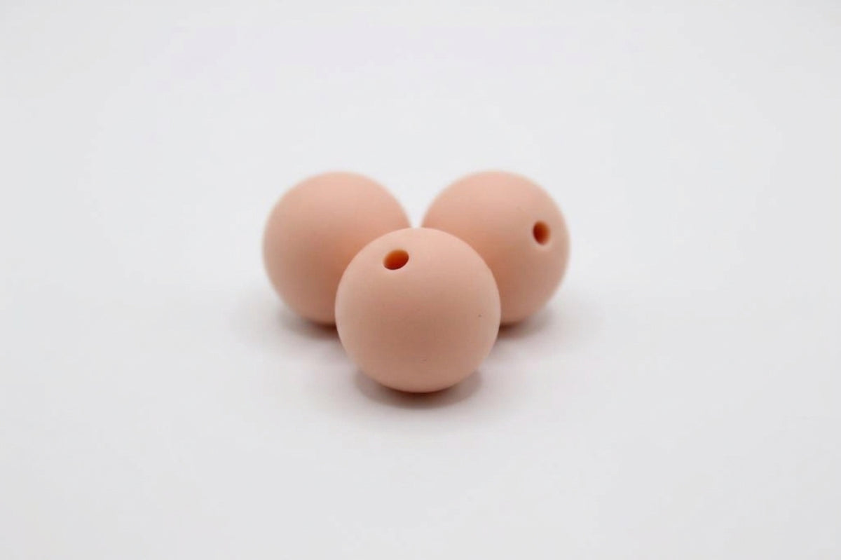 Silikonperlen 15mm Nuggikette selber machen / Schnullerkette DIY