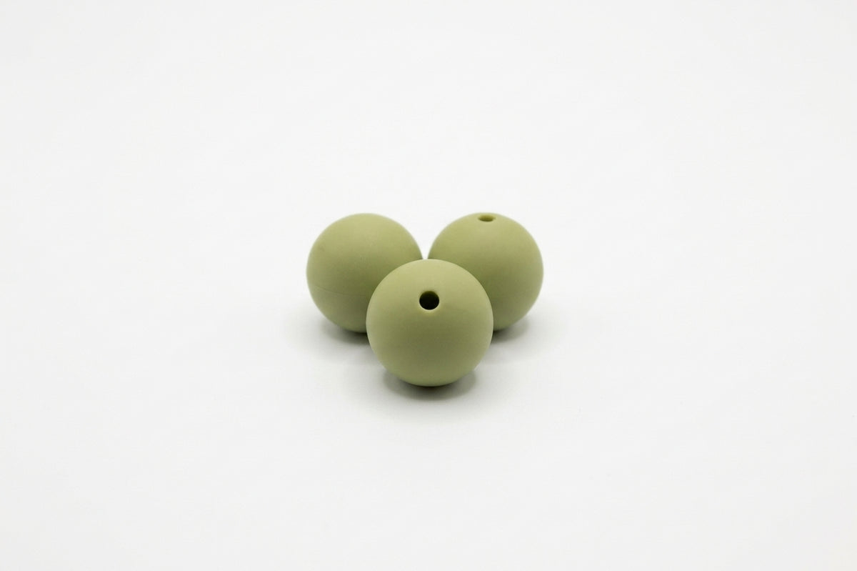 Silikonperlen 15mm Nuggikette selber machen / Schnullerkette DIY