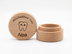 Zahndose personalisiert mit Namen - Holz