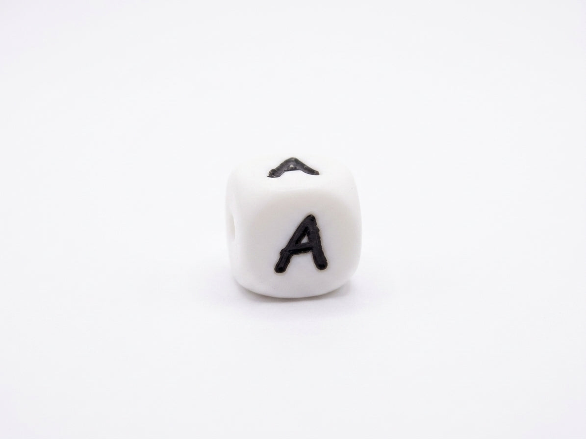 Silikonbuchstaben 12mm – Nuggikette selber machen / Schnullerkette DIY