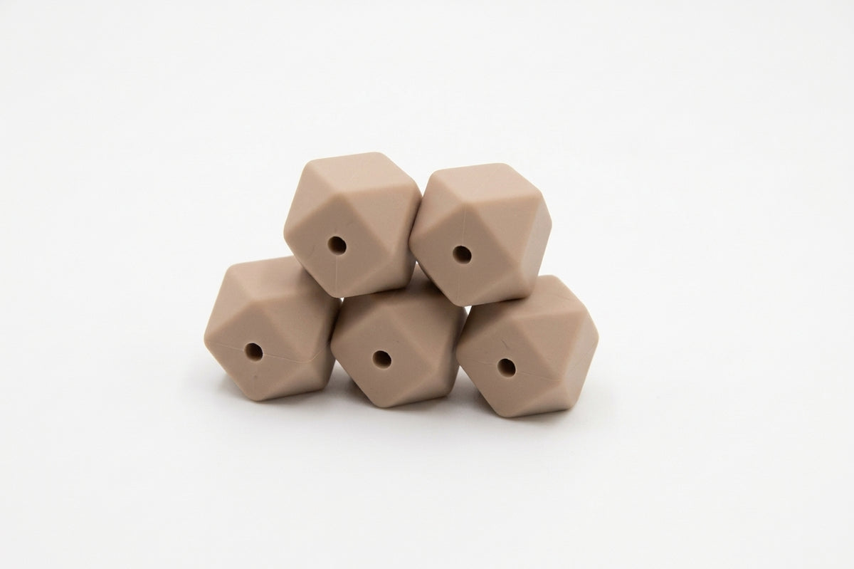 Hexagon 14mm Nuggikette selber machen / Schnullerkette DIY
