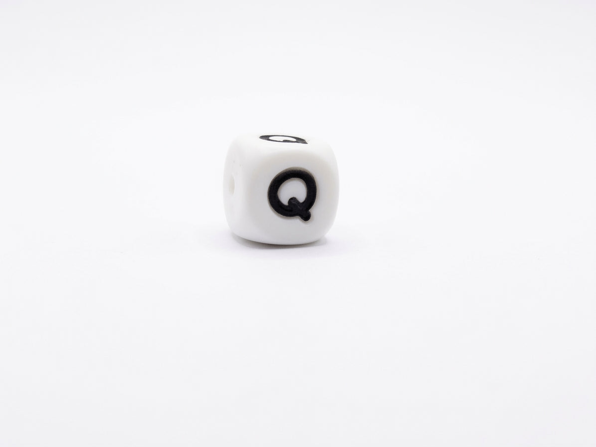 Silikonbuchstaben 12mm – Nuggikette selber machen / Schnullerkette DIY