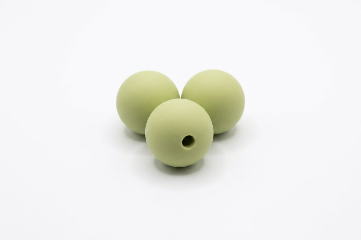 Silikonperlen 12mm Nuggikette selber machen / Schnullerkette DIY