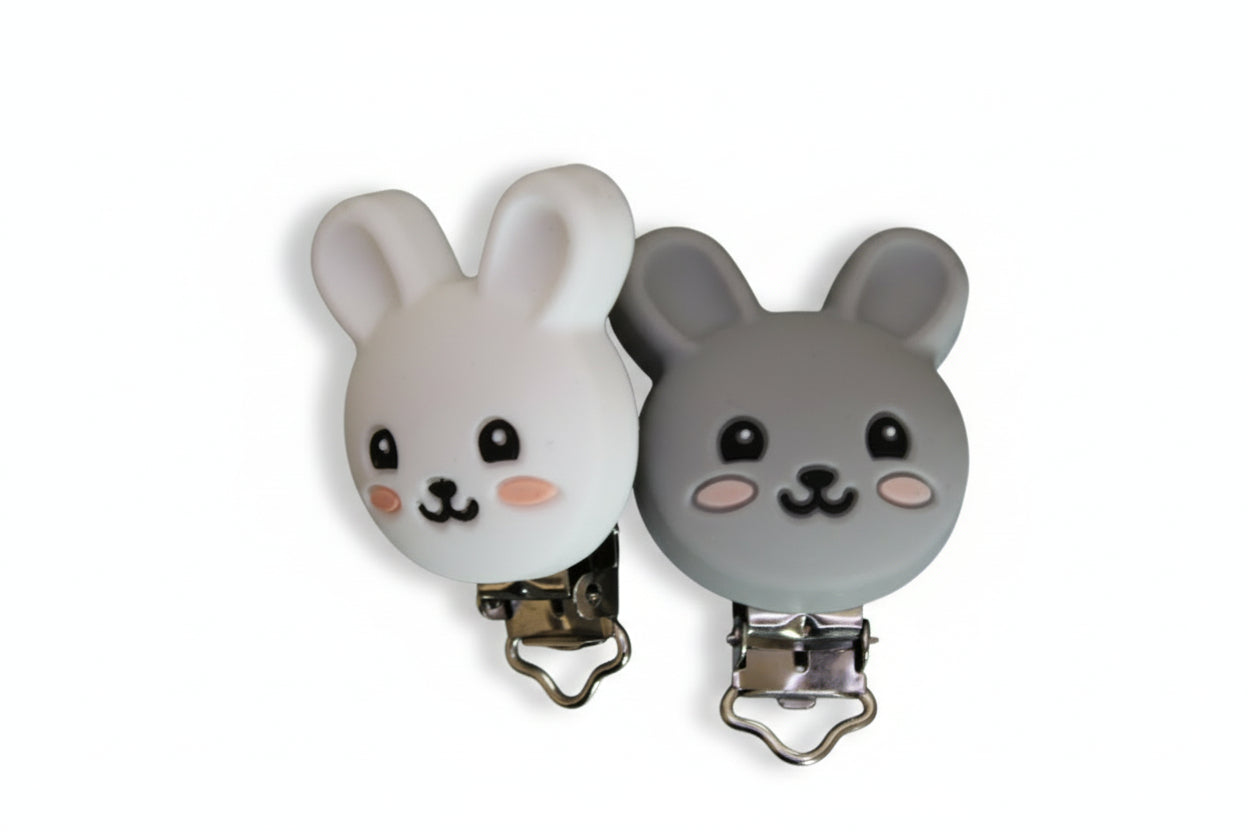 Silikon Befestigungsclip Hase