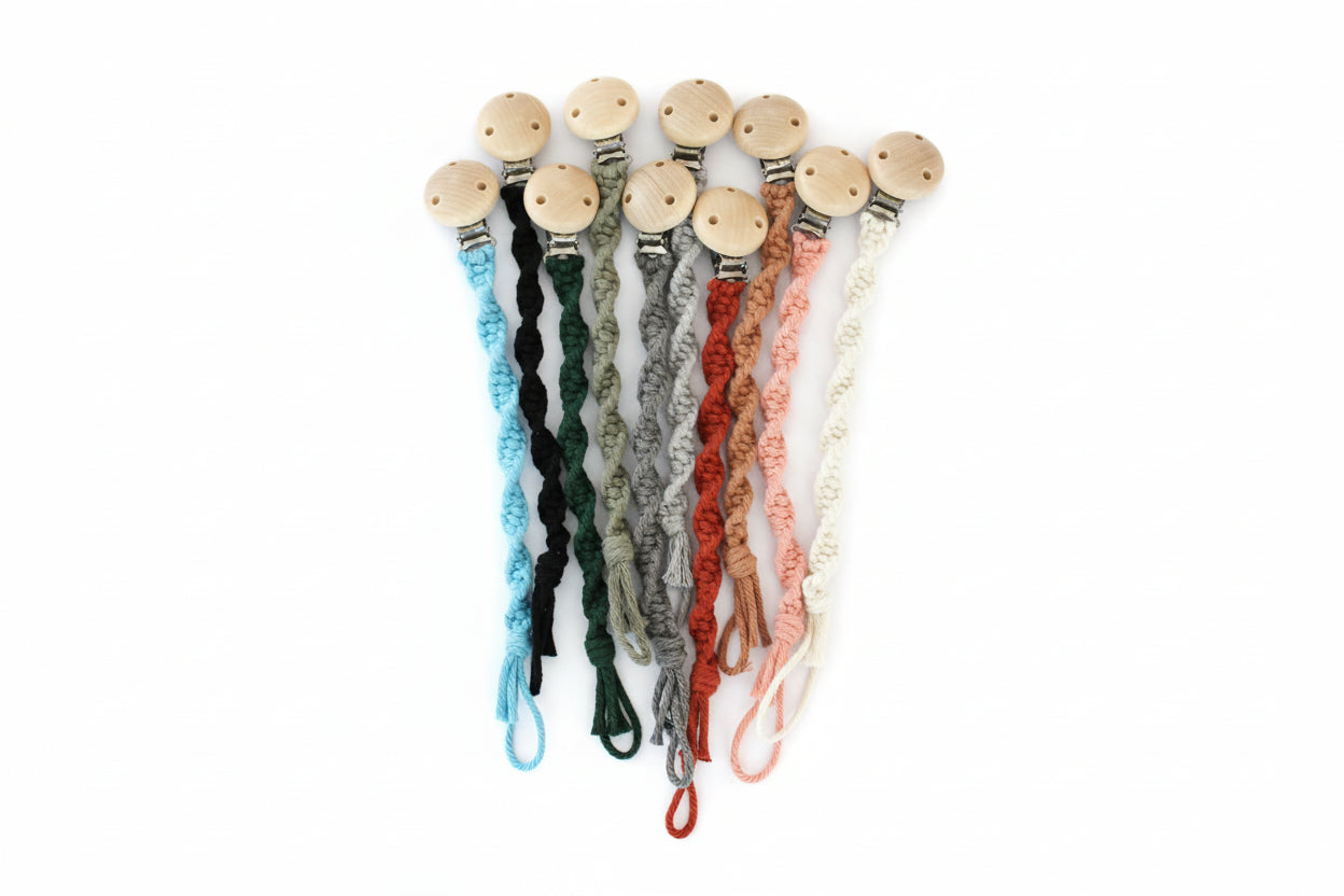 Nuggikette Makramee Spirale