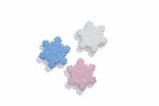 Silikonmotive Schneeflocke – Nuggikette selber machen / Schnullerkette DIY