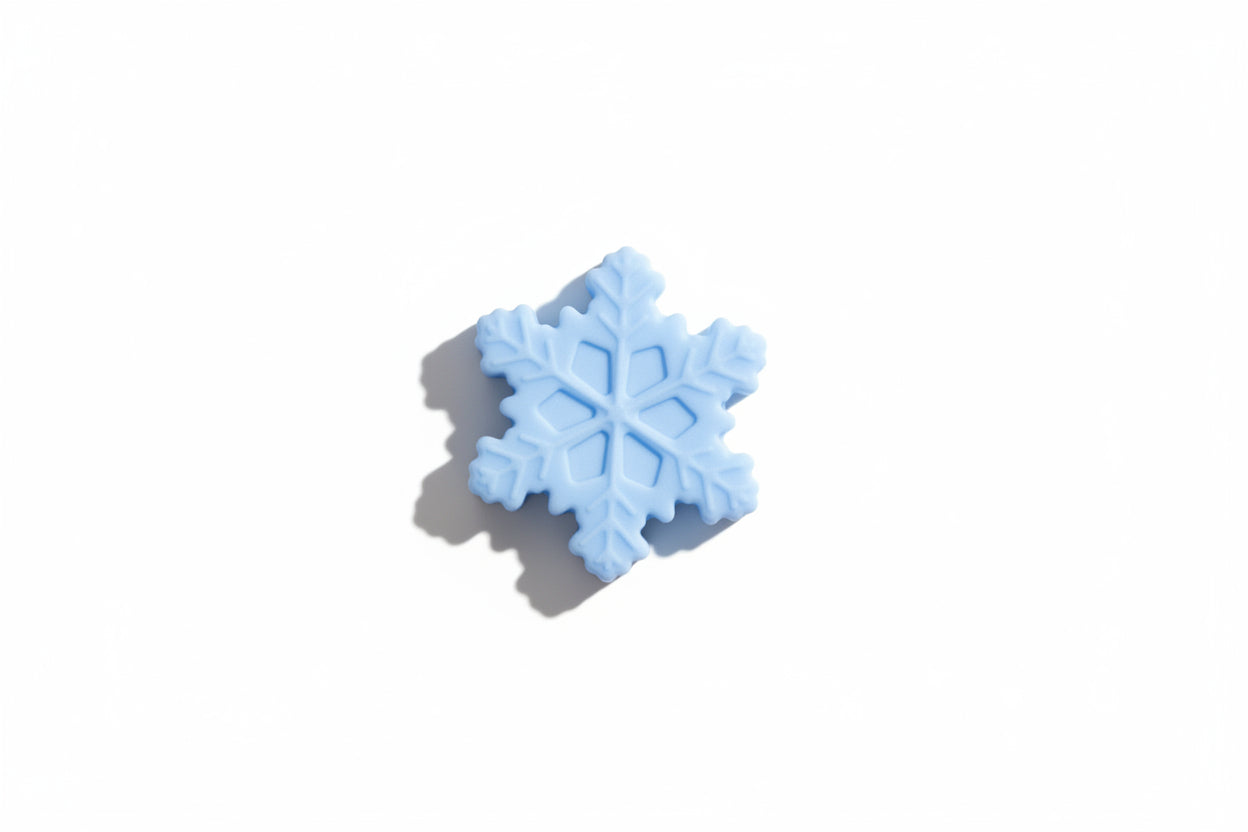 Silikonmotive Schneeflocke