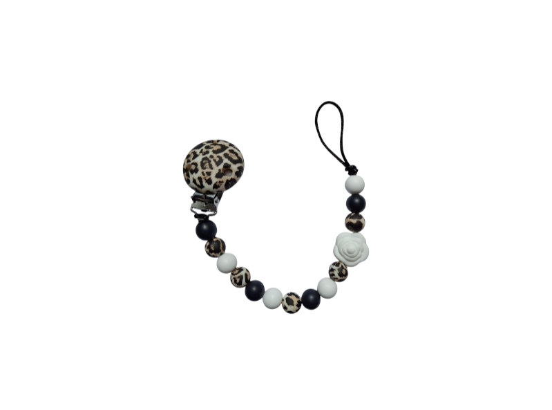 Nuggikette Leopard/Rose