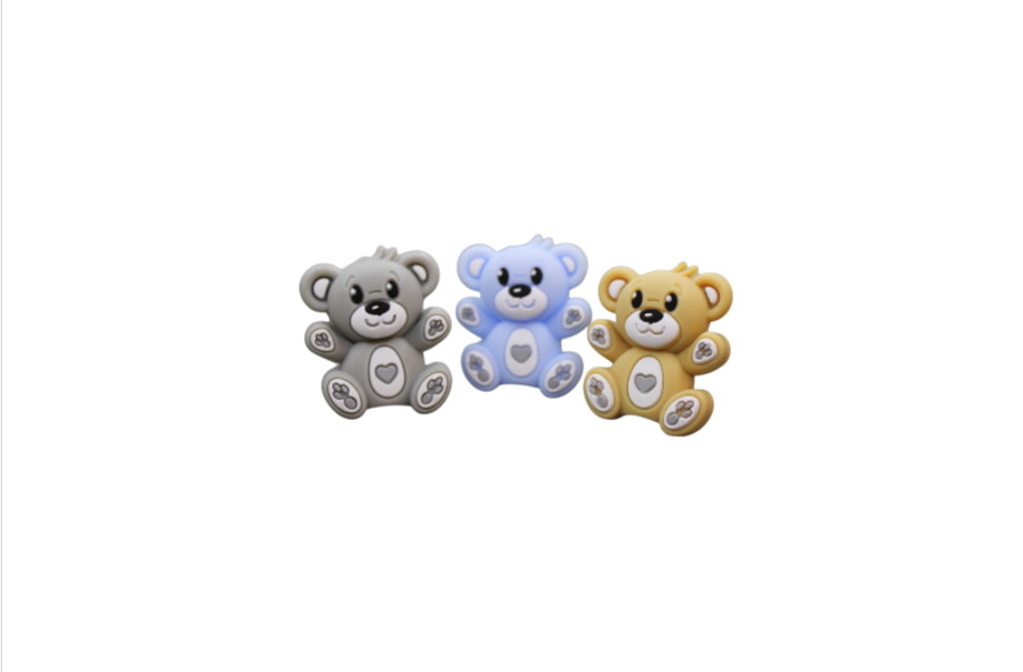 Silikonmotiv 3D Teddy