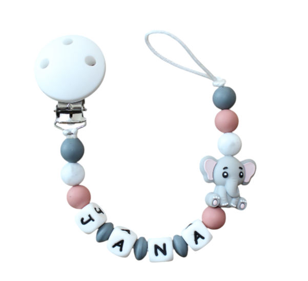 Nuggikette Elefant 3D