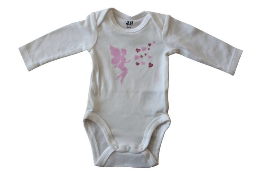 Babybody "Fee" - Grösse 50 (0-1M)