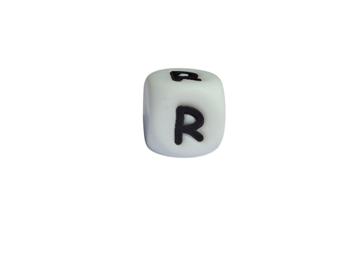 Silikonbuchstaben 12mm Eckig