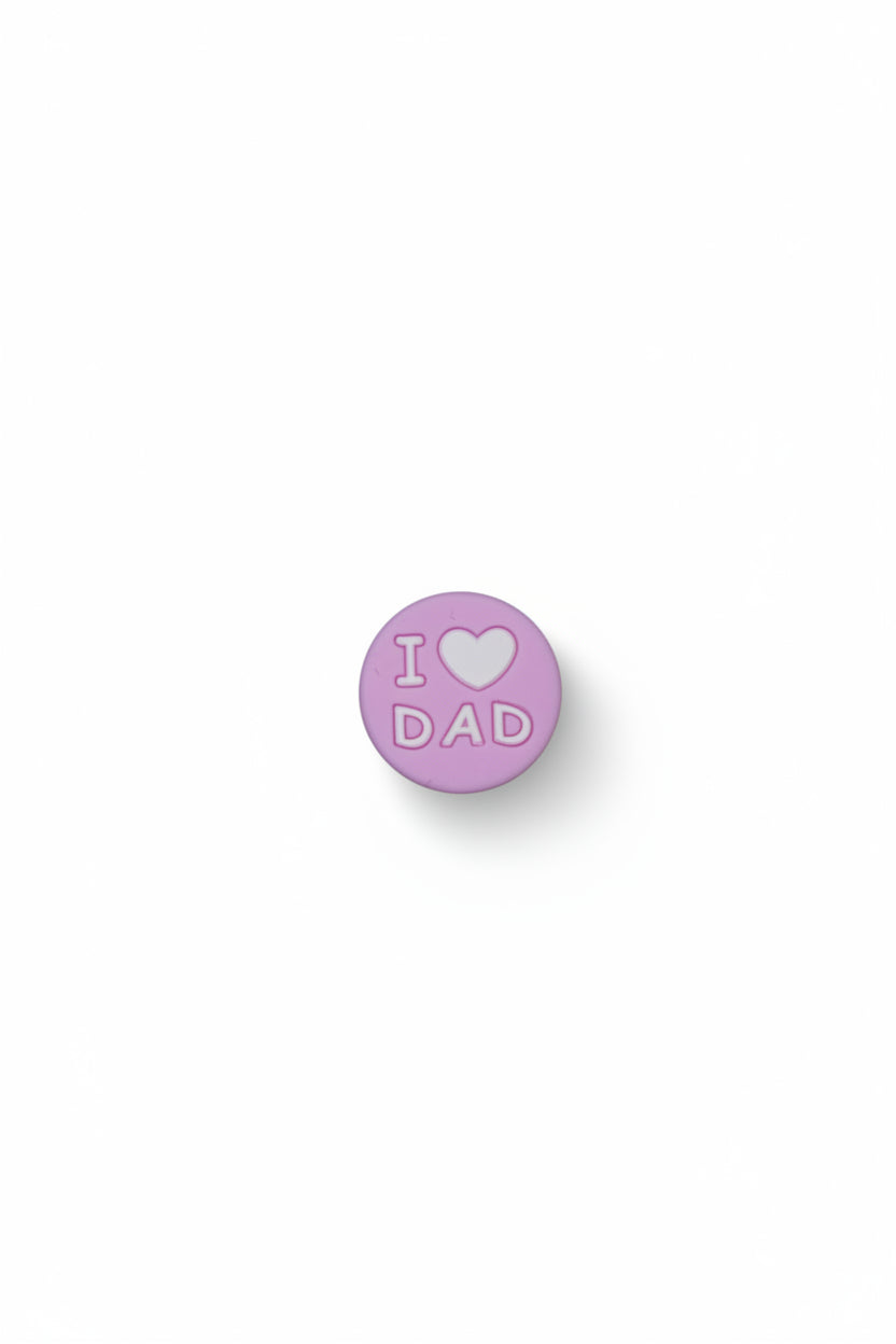 Silikonmotiv "I Love Dad"