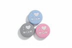 Silikonmotiv "I Love Mom" – Nuggikette selber machen / Schnullerkette DIY