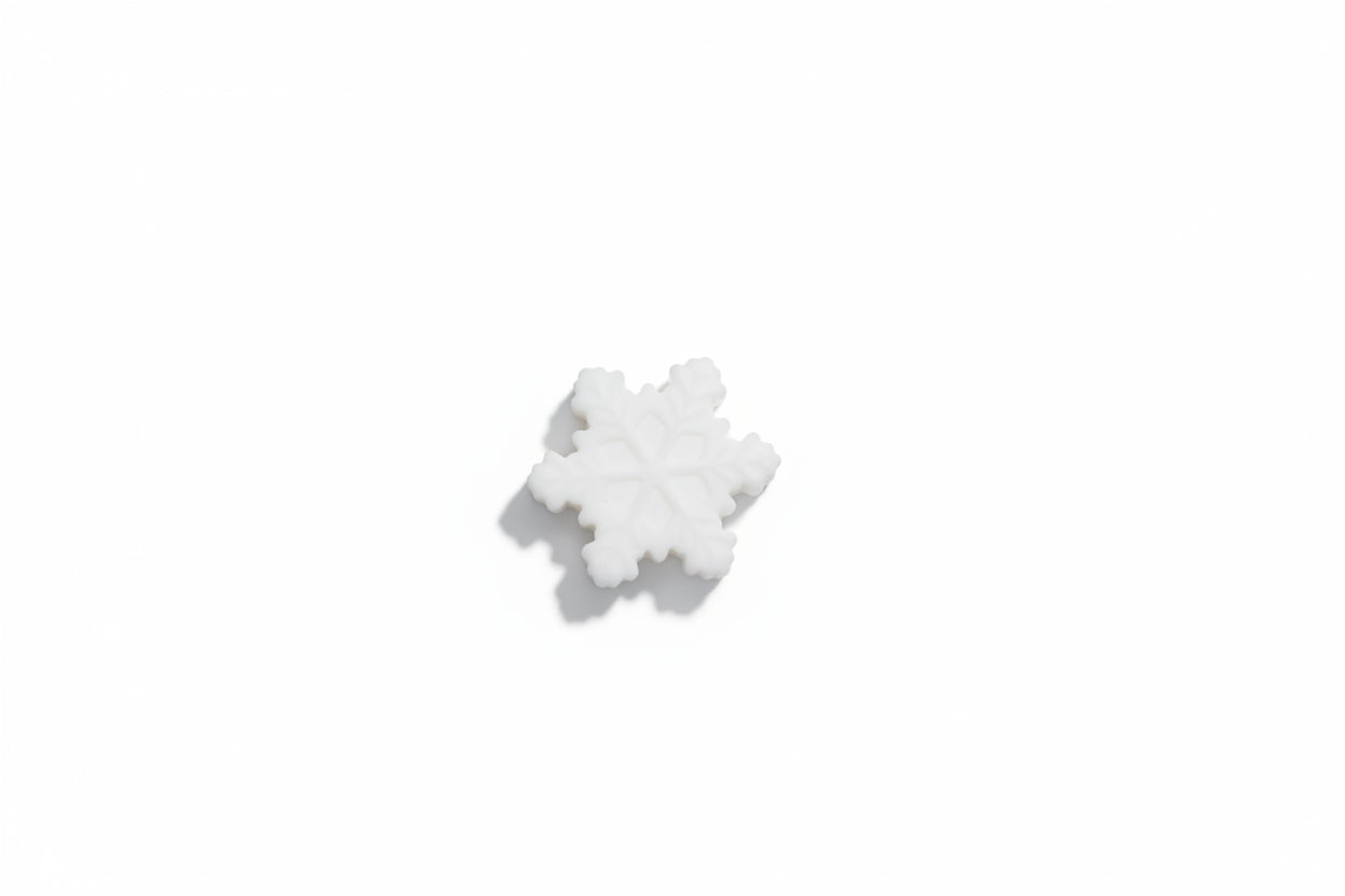 Silikonmotive Schneeflocke